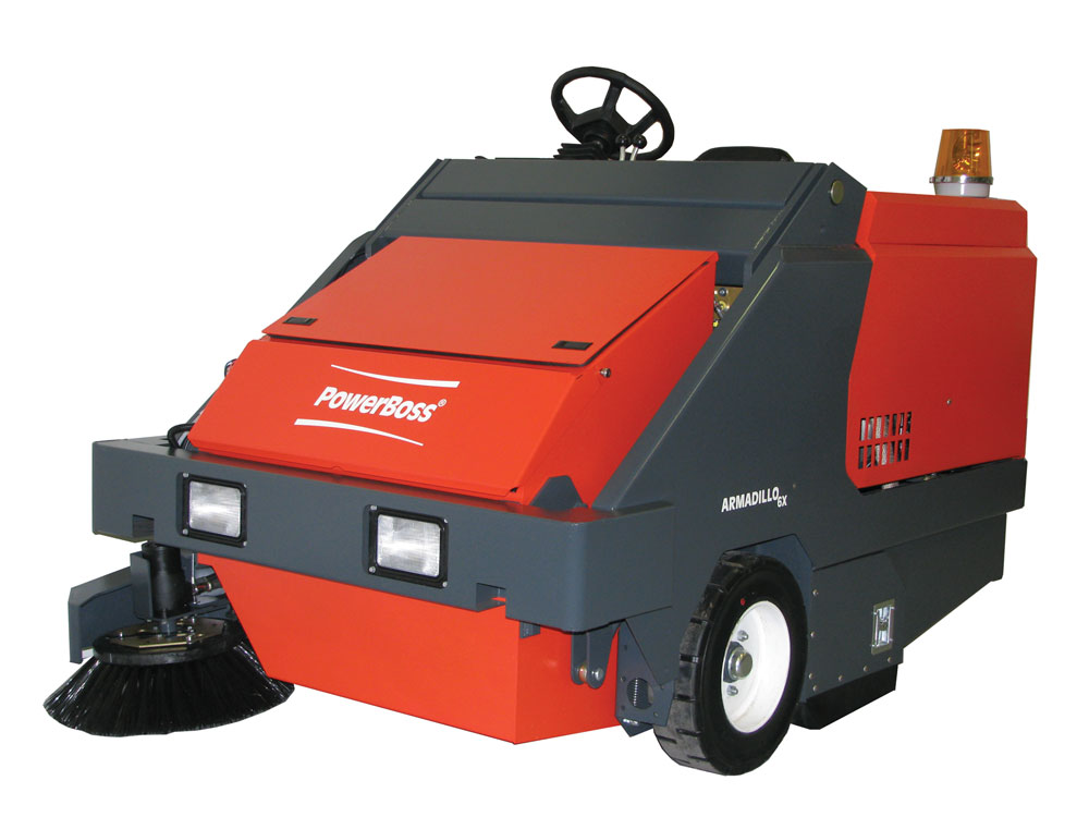 powerboss armadillo 6x with hepa filtration